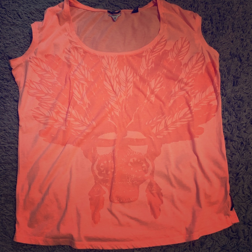 Orange Maison Scotch summer T-Shirt